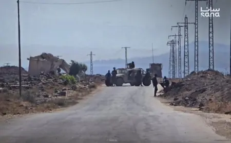 توغل إسرائيلي في قرى ريف القنيطرة السورية يزيد التوترات