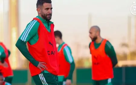 رياض محرز يعلن: مشاركتي الأخيرة في كأس إفريقيا وهدفنا الفوز باللقب مع الجيل الحالي