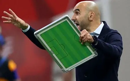 الركراكي يعبر عن فخره بإعادة المغرب إلى الساحة الإفريقية بعد غياب طويل