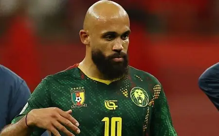 مبيومو مهاجم الكاميرون يوجه انتقادات لاذعة بعد حرمانه من ركلة جزاء واضحة ضد المغرب