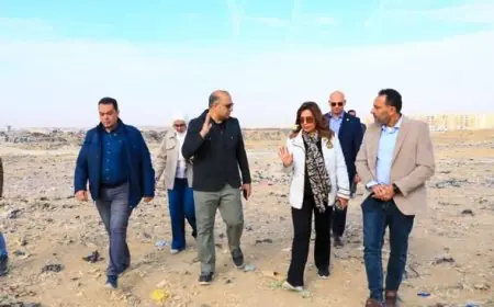 منال عوض تتابع مقلب العبور وتقرر إغلاقه نهائياً بداية أبريل القادم