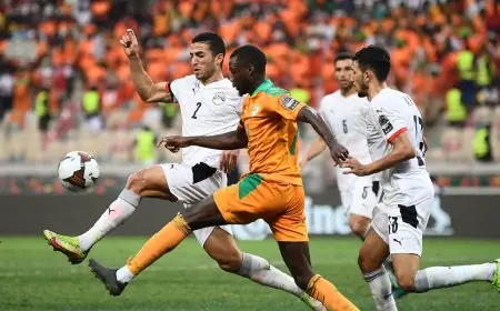 أرقام وحقائق مباراة مصر ضد كوت ديفوار في ربع نهائي كأس أمم أفريقيا