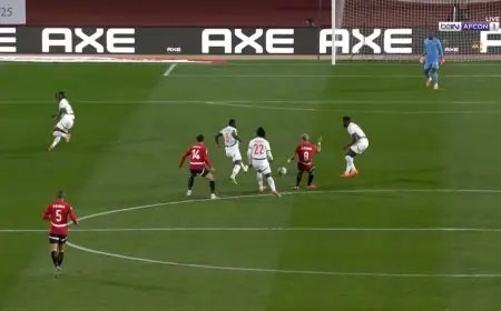 عمر مرموش يقود منتخب مصر للتقدم على كوت ديفوار بهدف مذهل للفراعنة