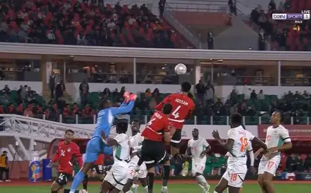 بداية الشوط الثاني في مواجهة مشوقة بين منتخب مصر وكوت ديفوار