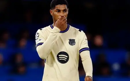 قرار حاسم من برشلونة حول مستقبل ماركوس راشفورد