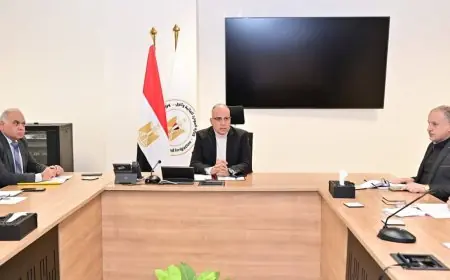 سويلم يستعرض تقدم مشروع تحسين جودة المياه في مصرف كيتشنر