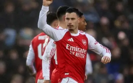 مارتينيلي يتألق ويقود أرسنال للفوز على بورتسموث في كأس الاتحاد الإنجليزي