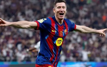 ليفاندوفسكي يكشف سر الفوز على ريال مدريد ويمتدح رافينيا في المباريات الحاسمة