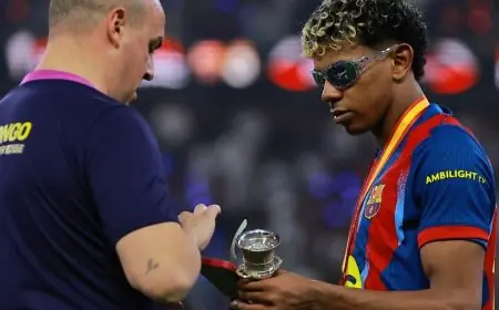 سيجارة تشعل أزمة كبيرة في احتفالات يامال بالسوبر الإسباني