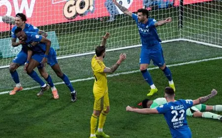 النصر يتكبد خسارة بسبب ضربة العقيدي والهلال يعزز صدارته بفارق 7 نقاط