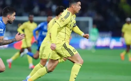 كريستيانو رونالدو يتألق مع النصر ومفاجأة الأعلى تقييماً في الهلال خلال الديربي