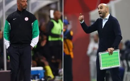 مدرب نيجيريا يتوقع مواجهة قوية أمام المغرب بدلاً من الجزائر