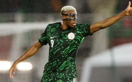 أوسيمين يشيد بقوة نيجيريا ويؤكد: لا نخشى المغرب وتخطي رقم رشيدي يقيني فخر كبير