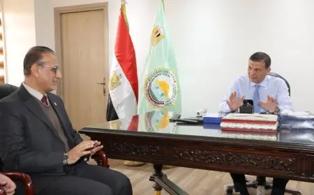 وزير الزراعة يناقش تعزيز التعاون الإقليمي مع مكافحة الجراد الصحراوي