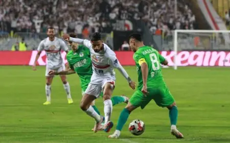 طاقم تحكيم بوروندي يشعل حماس مباراة الزمالك والمصري في كأس الكونفدرالية