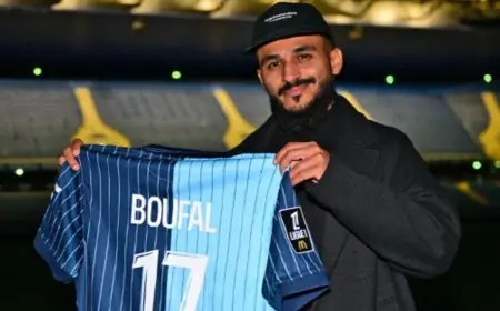لوهافر يعزز صفوفه بالنجم المغربي سفيان بوفال
