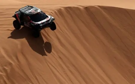 ناصر العطية يعود لصدارة رالي داكار بعد مرحلة شاقة