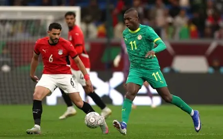 إحصائيات وأرقام سلبية بعد هزيمة مصر أمام السنغال في نصف نهائي كأس أمم أفريقيا