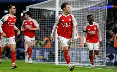 أرسنال يستمر في تألقه المذهل ويفوز على تشيلسي في كأس الرابطة