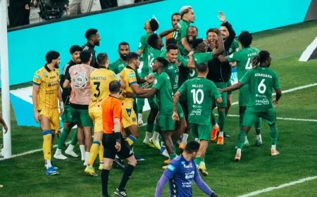 تفاصيل وأهداف فوز الأهلي على التعاون 2-1 في دوري روشن السعودي