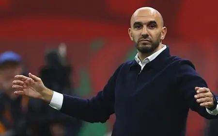 وليد الركراكي يتحدث عن حملة سيئة ولاعبو المغرب يظهرون دعمهم وحبهم له