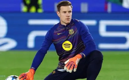 ترقب هائل لتير شتيغن في يوم مهم مع برشلونة