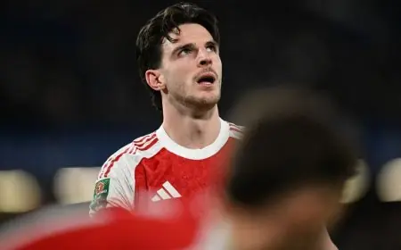 رايس يثير الجدل بتوجيهه ألفاظًا نابية لمساعد أرتيتا في مواجهة تشيلسي