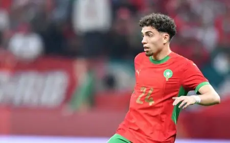 دينامو المغرب نائل العيناوي يجذب اهتمام برشلونة