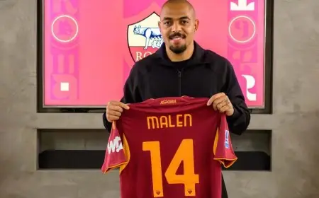 روما يقوي هجومه بضم الهولندي مالين على سبيل الإعارة من أستون فيلا