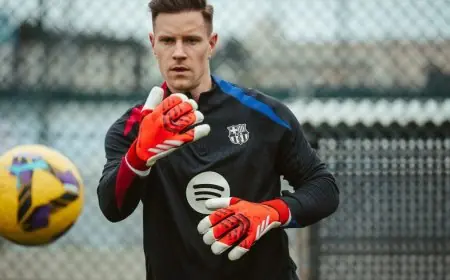 تير شتيغن يوافق على انتقاله المرتقب من برشلونة إلى جيرونا