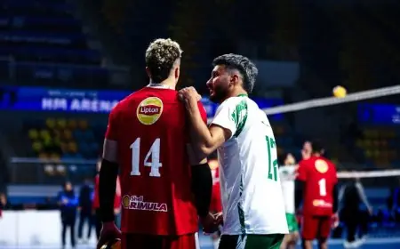 فوز مثير للأهلي على الاتحاد في افتتاح كأس السوبر المصري للكرة الطائرة رجال