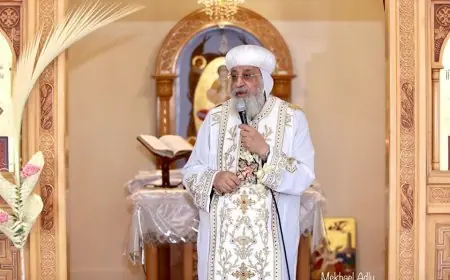 تفاصيل الجراحة الناجحة للبابا تواضروس في إحدى الكليتين وحالته الصحية الحالية