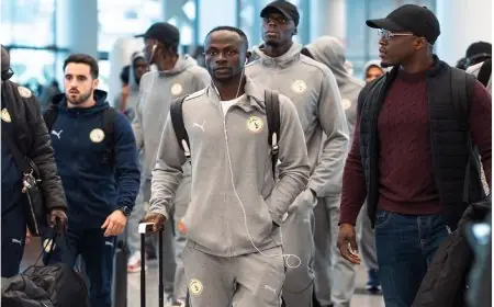 منتخب السنغال يهبط في الرباط لمواجهة حاسمة ضد المغرب بنهائي أمم أفريقيا