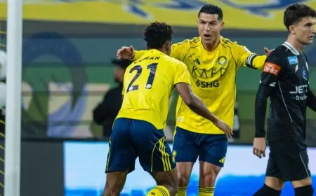 النصر يستعيد تألقه بفوز مثير على الشباب في دوري روشن