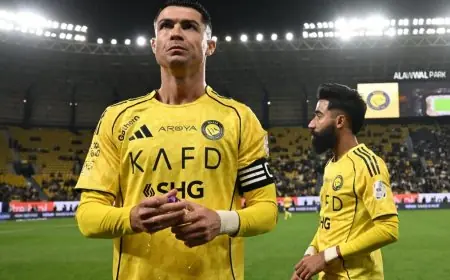 كريستيانو رونالدو الفخور يبعث برسالة خاصة للاعبي وجماهير النصر