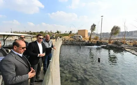 جولة وزير الإسكان ومحافظ القاهرة لتفقد مشروع حدائق تلال الفسطاط في قلب مصر القديمة