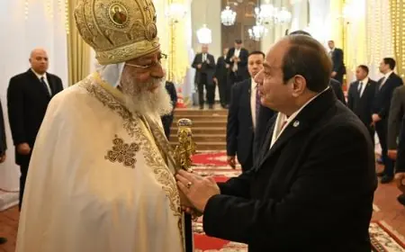 السيسي يطمئن على صحة البابا تواضروس الثاني في لفتة دعم واهتمام