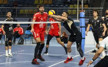 فوز مثير للأهلي على بتروجت في نهائي كأس السوبر المصري للكرة الطائرة