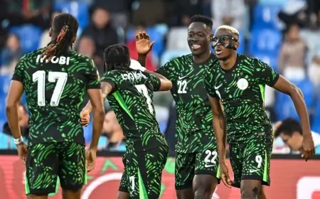 تشكيل منتخب نيجيريا المتوقع ضد مصر في مواجهة برونزية كأس أمم أفريقيا
