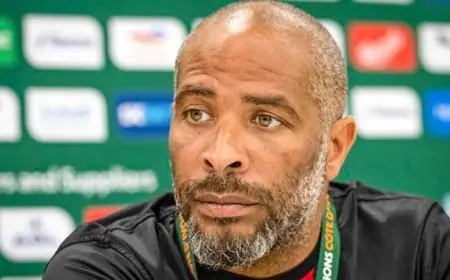 مدرب نيجيريا يكشف: الاعتزال كان خياري لو خسرنا البرونزية أمام مصر في كأس أفريقيا