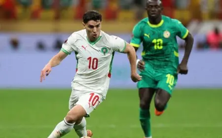 إهدار غريب لركلة الجزاء من إبراهيم دياز والمغرب يواجه السنغال في وقت إضافي بعد توتر شديد