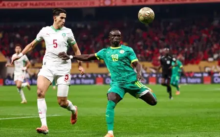 المغرب يواجه السنغال: أسود التيرانجا يفتتحون التسجيل بالهدف الأول