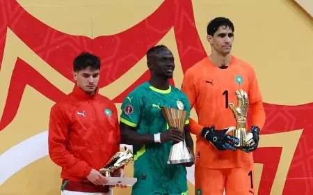 ياسين بونو يتألق كأفضل حارس مرمى في بطولة أمم إفريقيا 2025