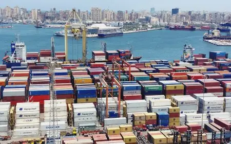 زيادة ملحوظة بنسبة 7.7% في حركة تداول البضائع بميناء الأسكندرية خلال ديسمبر 2025