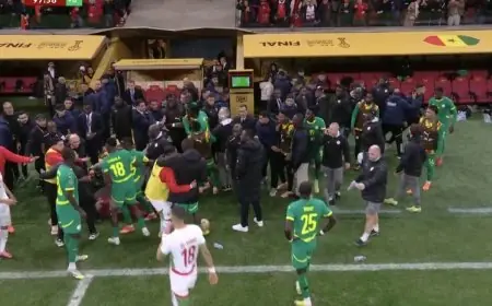 الكاف يستنكر أحداث نهائي كأس أمم أفريقيا ويوعد بإجراءات صارمة ضد المسؤولين