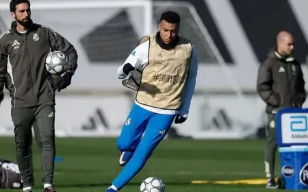 مبابي يؤكد نجاح تشابي ألونسو مع ريال مدريد ويرفض الانتقادات