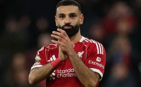 تساؤلات حول جاهزية محمد صلاح لمواجهة مارسيليا بعد نهاية كأس إفريقيا