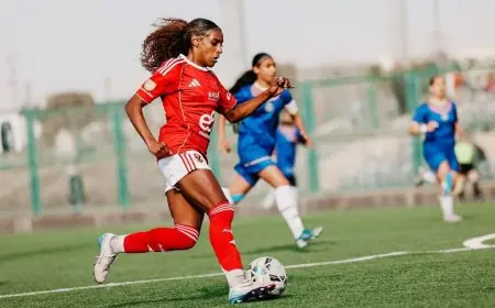 الأهلي يكتسح رع بخماسية في دوري كرة القدم النسائية