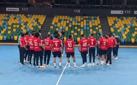 منتخب مصر لكرة اليد يحقق فوزًا كبيرًا على الجابون في بداية مشواره بكأس أمم أفريقيا 36-25