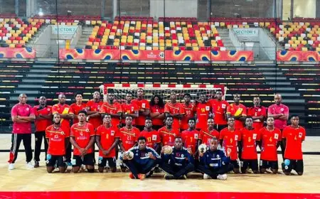 أمم أفريقيا لليد: أنجولا تكتسح أوغندا وتتربع على قمة مجموعة مصر